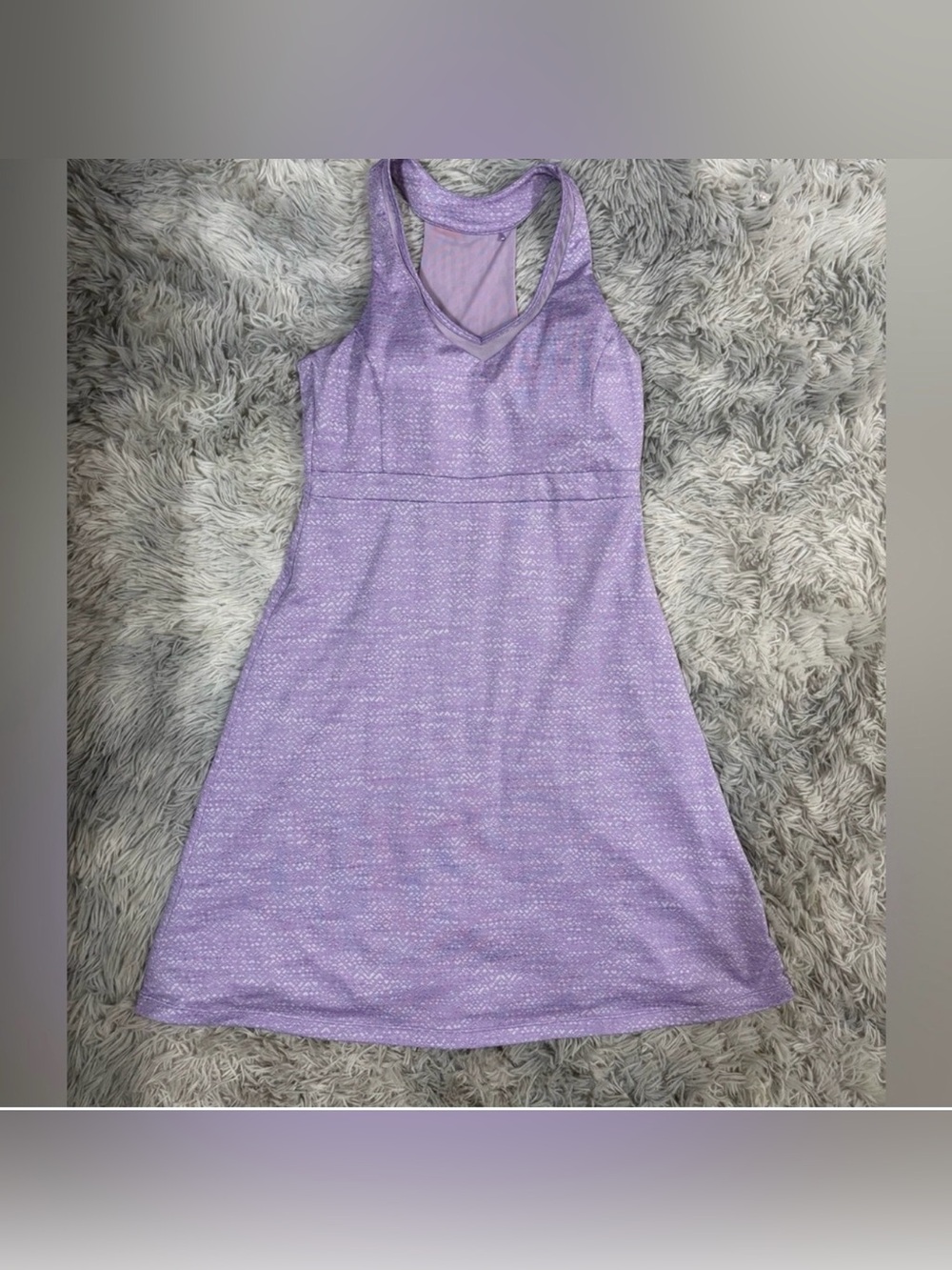 Mondetta Purple Activewear Sport Midi Dress Size Small